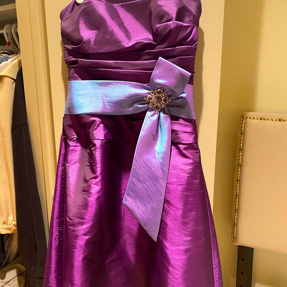 PROM BRIDESMAID WEDDING PARTY DRESS - Strapless